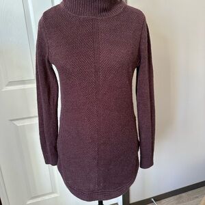 Dynamite Deep Burgundy Turtleneck Sweater